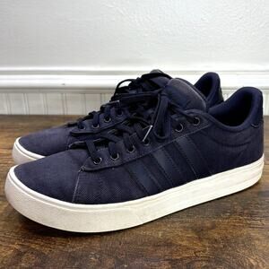 Adidas Mens Size 10 Sneakers Daily 2.0 Legend Ink Blue Classic Lace-Up EE7828